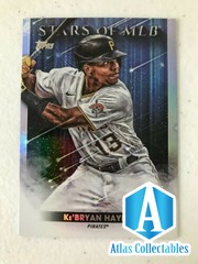 2022 Topps Series 1 Stars of MLB Ke'BRYAN HAYES #SMLB-16 Pittsburgh Pirates